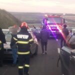 plan rosu de interventie activat in olt dupa un accident cu 10 autoturisme 27 de persoane implicate foto 694ea89d8d4a7