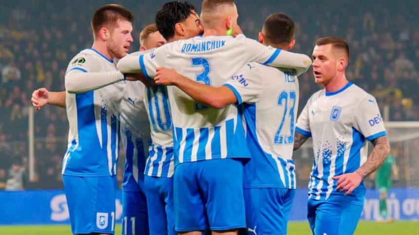 schimbare de lider in superliga universitatea craiova s a impus in fata celor de la csikszereda cu 5 0 si incheie anul pe primul loc 6949ab1d751c4