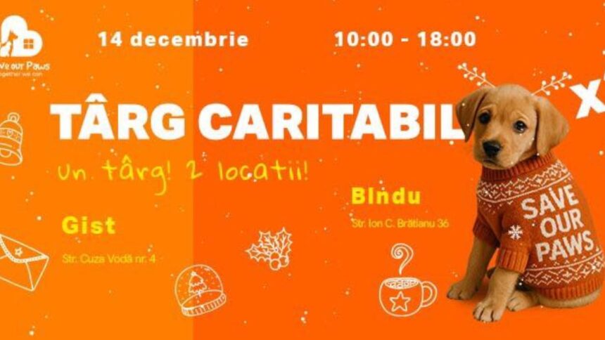 targ caritabil organizat de asociatia save our paws o singura misiune sa salvam impreuna cat mai multe suflete 693e615c8b318