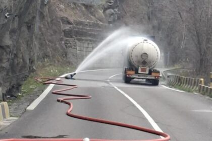 traficul pe valea oltului in zona unde sunt scapari de gaze dintr o cisterna cu gpl ramane inchis pana miercuri dimineata anuntul ipj sibiu 69389967a8f57