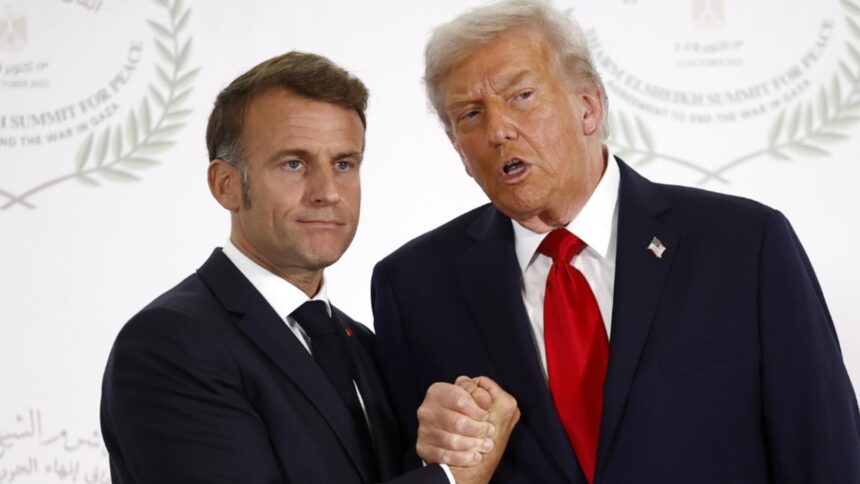 trump povesteste cum l a convins pe macron conditiile sale intr o problema sensibila 694a55337e258
