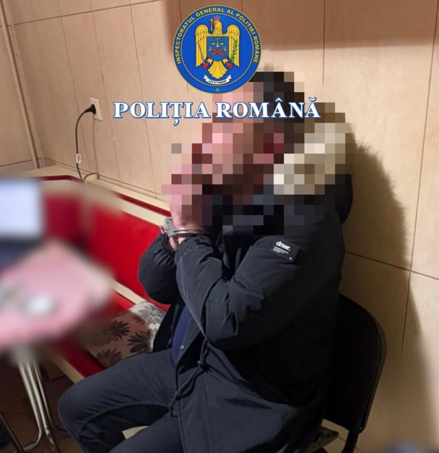 un barbat condamnat la 23 de ani pentru omor calificat prins de politistii ieseni dupa ce a incercat sa fuga 6930945f1ce79