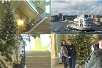 video spiritul craciunului a ajuns si in cazinoul din constanta cum arata decorul de sarbatoare are un iz regal 693e4569df148