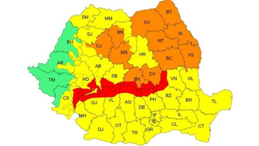 viscol puternic in iasi anm a emis cod rosu portocaliu si galben de vant si ninsori in majoritatea regiunilor 6950f70ad3b47