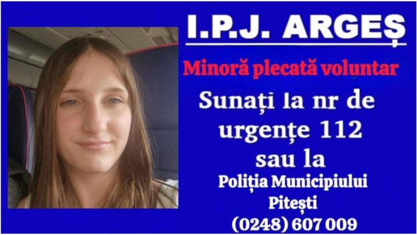 alerta in pitesti politistii cauta o minora de 12 ani care a plecat de acasa si nu s a mai intors 695675834f1d4