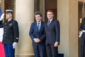 anca alexandrescu romania nu conteaza nicusor si a facut conferinta singur la ambasada romaniei iderii ue separat la palatul elysee 695d68656ac28