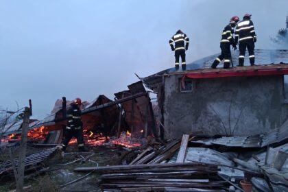 casa cuprinsa de flacari in comuna dolhesti pompierii au intervenit de urgenta 697db43450db7