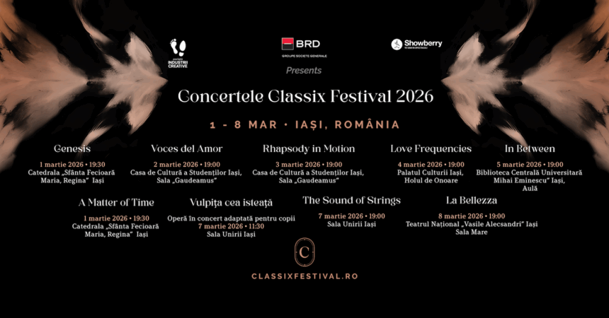 classix festival 2026 art mind programul complet al concertelor 697b6546b23d2