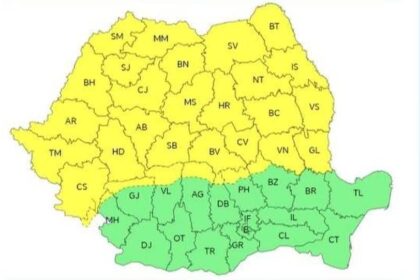 cod galben de precipitatii insemnate cantitativ pentru jumatatea de nord a tarii pana joi dimineata 695cd21b897f7