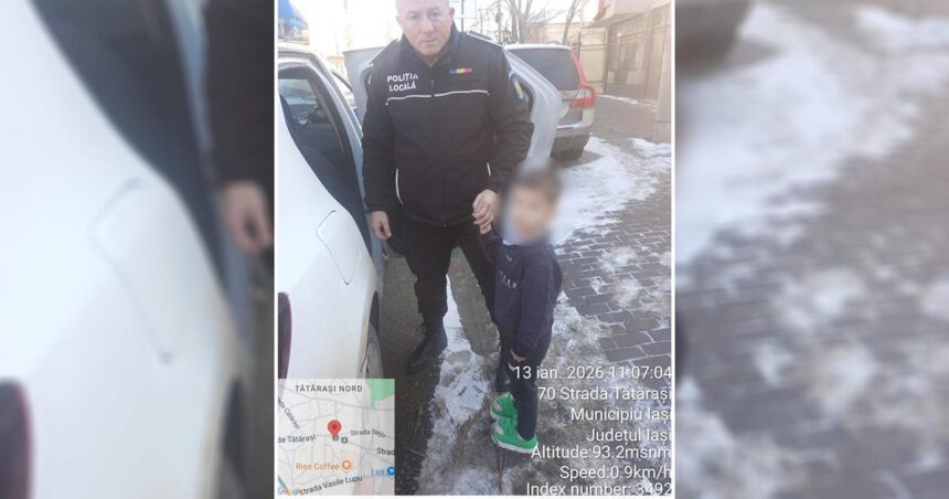copil de 4 ani din iasi gasit singur pe strada de politisti dupa ce a plecat de la gradinita in timpul programului era imbracat doar cu un hanorac si in papuci de schimb 6966e0688acb6 1