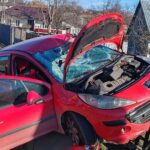 doua persoane au ajuns la spital dupa ce o masina a iesit de pe sosea si s a infipt intr un gard la grajduri 695658161dcde