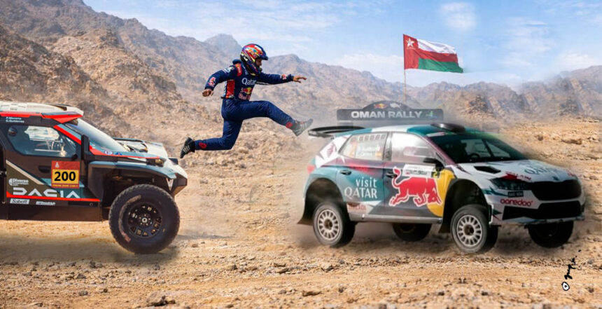 dupa ce a castigat raliul dakar nasser al attiyah a sarit din dacie intr o skoda si a castigat si raliul omanului 697770cc376c8