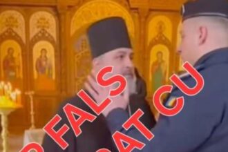 fake news demontat mai dezminte clipul cu un preot si un jandarm intr o biserica imaginile generate de ai 69739af83c180