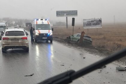 foto doua accidente rutiere azi in jurul pranzului in zona iasului unul din ele la bariera letcani 697b4caa9c9c0