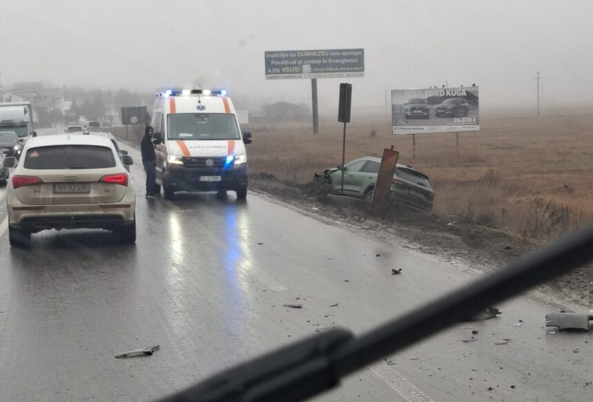 foto doua accidente rutiere azi in jurul pranzului in zona iasului unul din ele la bariera letcani 697b4caa9c9c0