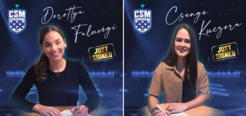 handbal feminin doua jucatoare din nationala ungariei la campioana csm bucuresti 695fedfc7100c