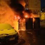 incendiu la un punct de colectare selectiva a deseurilor din iasi foto 6969137c226d0