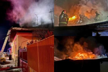 incendiu masiv in giurgiu provocat de un scurtcircuit patru case de pe doua strazi mistuite de flacari video 696ca7ed2719b