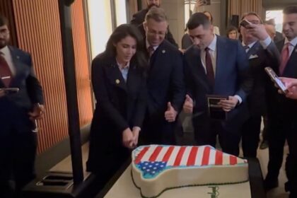 liderul pnl iasi despre vizita lui simion in sua un chelner geopolitic la o petrecere privata taind cu satisfactie un tort in forma groenlandei 69720b87ebf4c