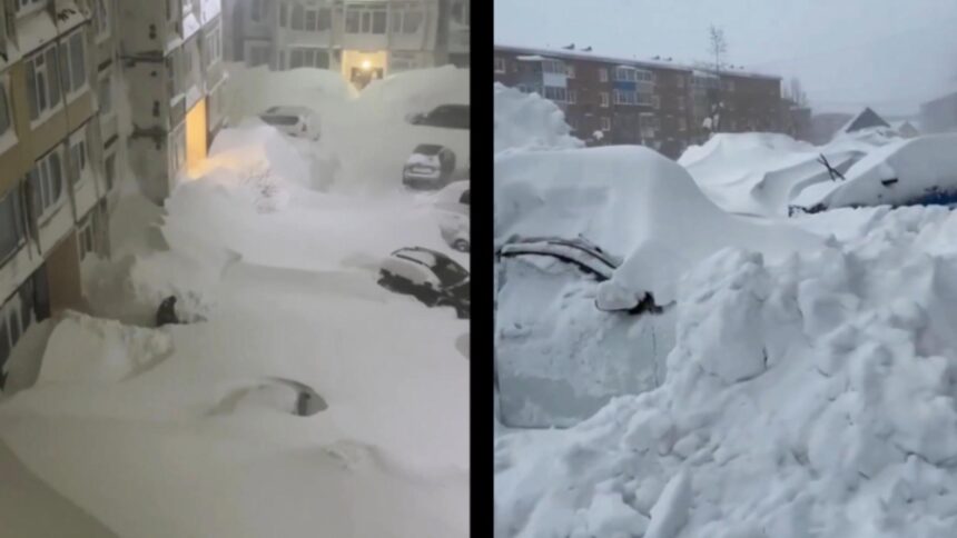 locul unde zapada a ajuns pana la etajul doi oamenii sapa tuneluri sub nameti video 696bdfa4e475c