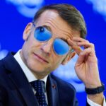 macron aparitie socanta la davos motivul pentru care a ales ochelarii de soare foto video 696f88bb8b338