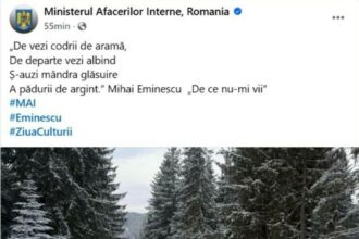 mai tinta ironiilor dupa o postare de ziua culturii titlu si versuri gresite ale unei poezii de mihai eminescu 6968b5c0d302e