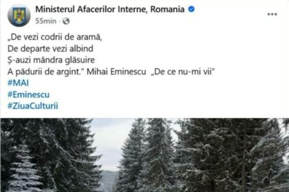 mai tinta ironiilor dupa o postare de ziua culturii titlu si versuri gresite ale unei poezii de mihai eminescu 6968b5c0d302e