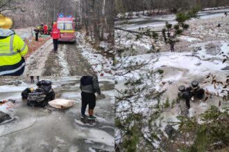 misiune contracronometru in muntii vrancei doua persoane au fost ranite dupa ce au cazut cu atv ul in raul putna 6957f4ac0c823
