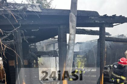 o familie cu copii si nepoti la un pas de moarte toata gospodaria a fost cuprinsa de flacari noaptea trecuta 697dce473f774