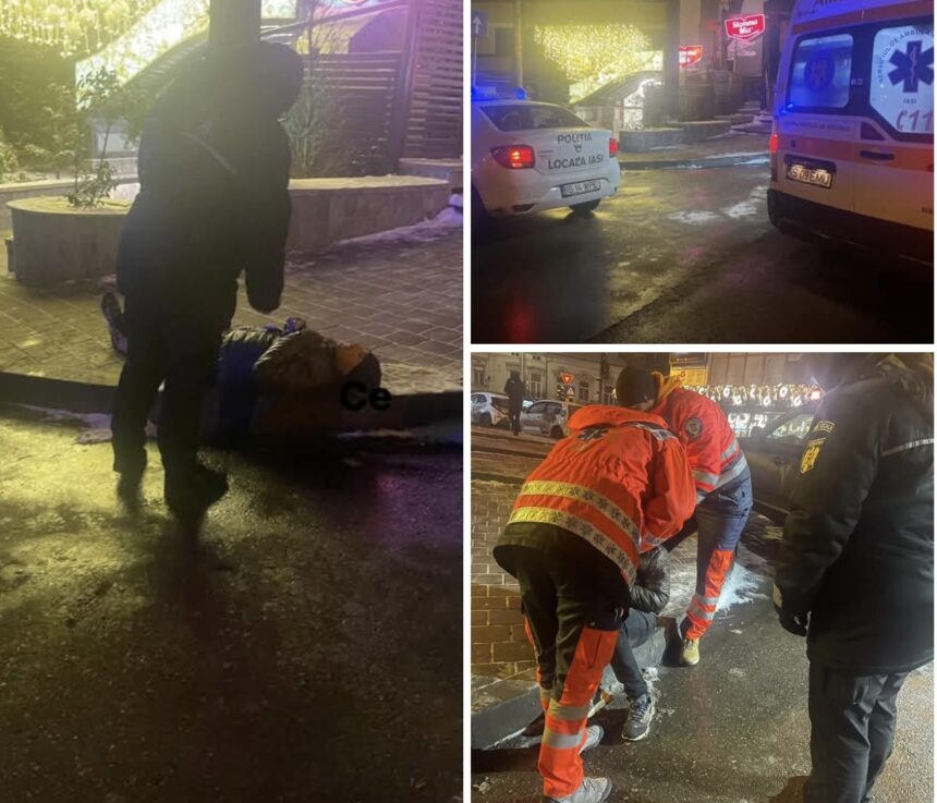 o persoana a fost gasita de catre la politistii locali aproape inghetata de frig 6969c1ac129b3