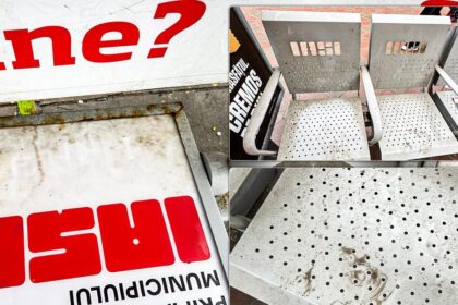 oamenii sunt obligati sa astepte in picioare in statiile de transport public din iasi la niciun an de la montare scaunele sunt ruginite si mizerabile 697bf801d85e5