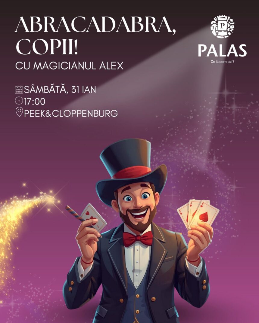 spectacol de magie expozitie de tarantule si distractie in familie in acest weekend la palas 697d0e96b655a