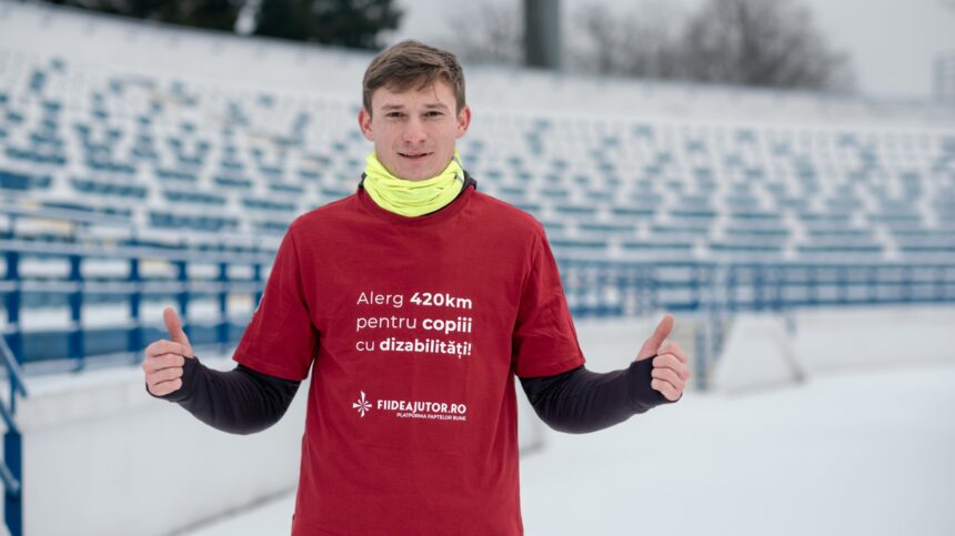 sportivul iesean adrian sovea alearga 420 de kilometri pe traseul unirii o cursa a solidaritatii pentru copiii cu dizabilitati 69703447bc801