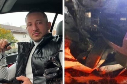 tanarul lovit de tren in chiajna lupta pentru viata dupa ce se grabea sa isi ajute un prieten bolnav medicii au fost nevoiti sa ii amputeze un picior 6970fdab96c4b