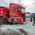 un pompier aflat in timpul liber a reusit sa limiteze un incendiu izbucnit la un camion 6972339c9eb8d