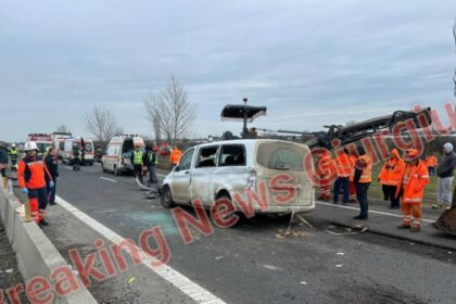 accident cu 8 victime la adunatii copaceni un utilaj cnair lovit in plin de un autoturism imagini socante fotovideo 698b0e793352a