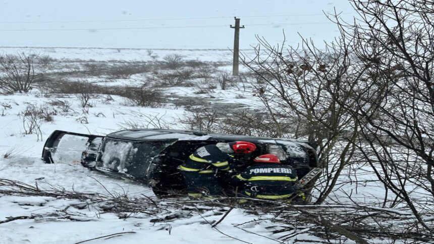 accident grav pe e70 intre teleorman si giurgiu un barbat a fost ranit si transportat la spital foto 69997f799bd1d