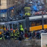 accident teribil la milano un tramvai a deraiat si a lovit o cladire istorica un om a murit alti doi au fost grav raniti video 69a1e060f3809