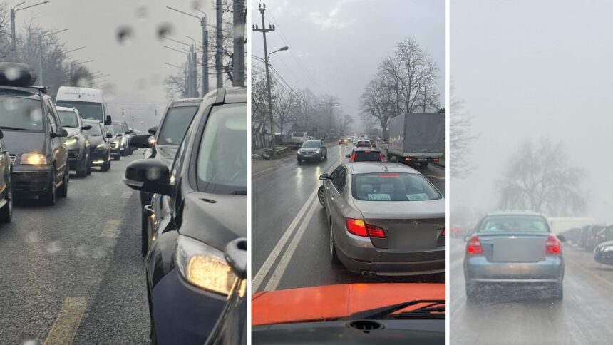 aglomeratie mare in trafic in mai multe zone din municipiu foto 699d54720f395