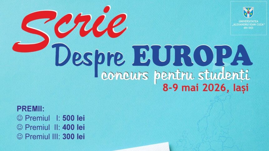concurs cu premii studentii invitati sa dezbata viitorul uniunii europene in cadrul concursului despre europa organizat la iasi 69a20689647b1