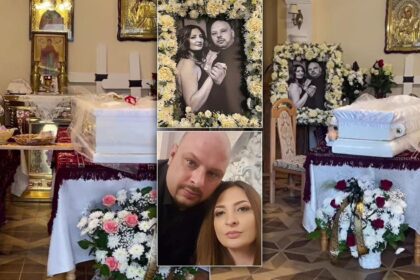 detaliile inmormantarii la 1200 incepe slujba iar dupa cortegiul pleaca spre cimitirul eternitatea sorin diana si micuta ilinca impreuna pentru vesnicie 698fbe554101f