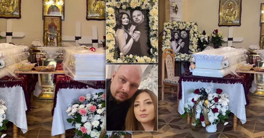 detaliile inmormantarii la 1200 incepe slujba iar dupa cortegiul pleaca spre cimitirul eternitatea sorin diana si micuta ilinca impreuna pentru vesnicie 698fbe554101f