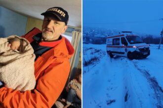 eroii din nameti au plecat cu ambulanta si au ajuns pe jos marturia asistentului iesean care a mers ieri kilometri prin zapada pana la brau la o pacienta ce a nascut acasa 69967a062e3f3