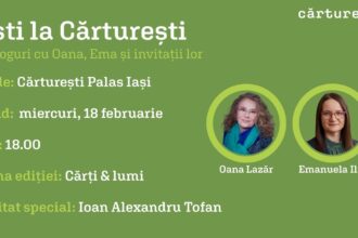 esti la carturesti o noua serie de dialoguri despre carti si lumea din jur la iasi 698a5620969a0