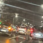 foto accident in zona belvedere un autoturism a intrat in statia de tramvai 69902fd5dfeb1