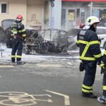 imagini terifiante cu scheletul masinii electrice dupa ce a luat foc pe o sosea din crangasi o femeie de 51 de ani a ars de vie iar sotul a suferit arsuri foto video 698f35222b472