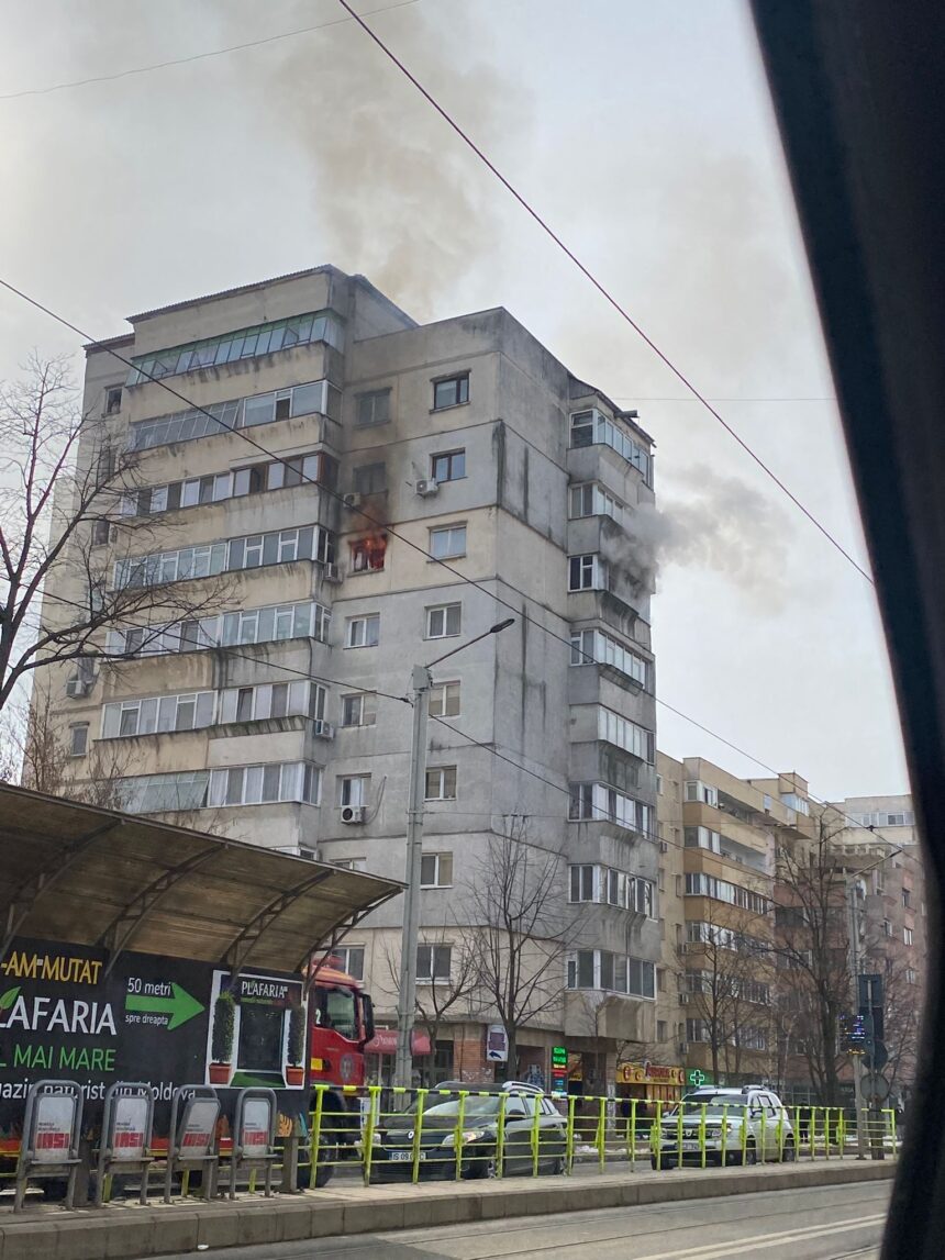 incendiu intr un apartament din municipiul iasi 69998147ed9e1