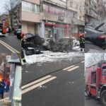 incendiu violent in bucuresti ard mai multe masini o persoana a murit iar alta este ranita foto video 698f13361052e