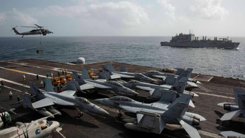 incident militar intre sua si iran americanii au doborat o drona iraniana care se indrepta catre portavionul abraham lincoln 6982572e579e9