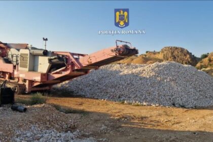 jaf de proportii in giurgiu peste 800 000 de tone de nisip si pietris exploatate ilegal prejudiciu este de 125 milioane de lei 6989e9f76361a
